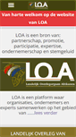 Mobile Screenshot of loa-platform.nl